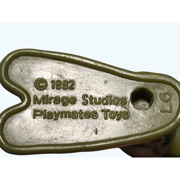 Playmates TMNT Leonardo Action Figure With Shell Changeable toTortoise 1992 - Picture 4 of 13